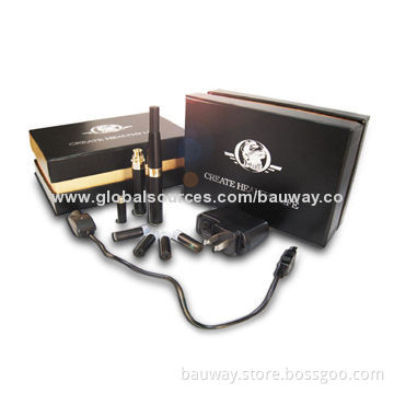 Healthy and Green Electronic Cigarette with 650/1,300mAh Battery Capacity, Measures 14 x 128mm